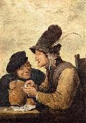 David Teniers the Younger, Two Drunkards